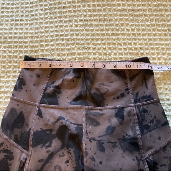 Athleta Women's Brown Floral Rainier Reflective Tight High Rise Leggings Size XS - Picture 14 of 16